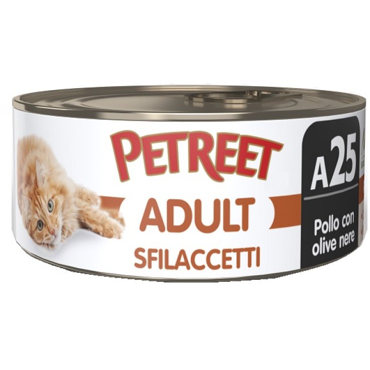 PETREET POLLO+ACEITUNAS NEGRAS 70G