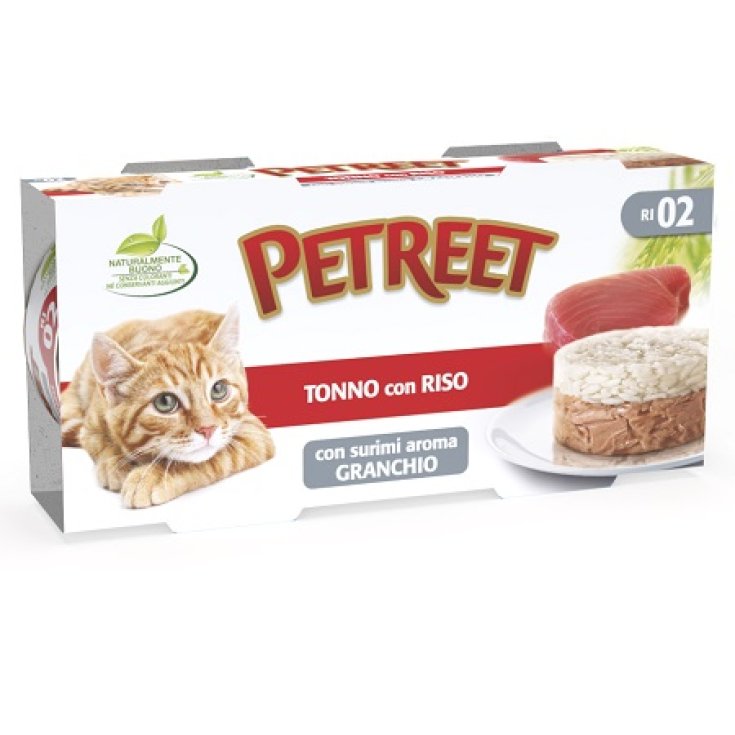 PETREET ARROZ DE ATÚN GRANC2X170G