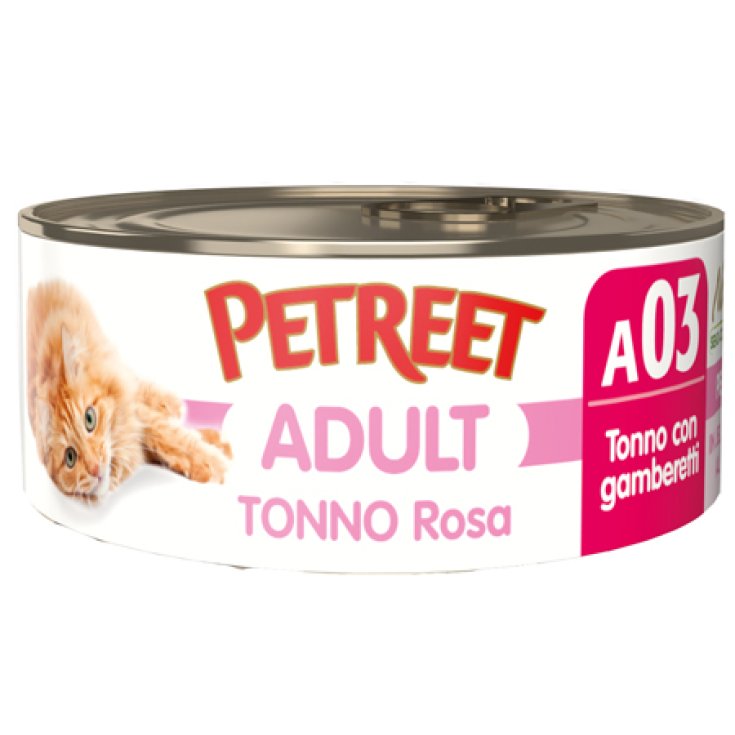 PETREET ATÚN ROSADO CON GAM 70G