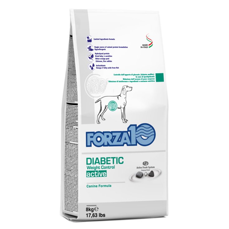 FORZA10 PERRO DIABÉTICO 8KG