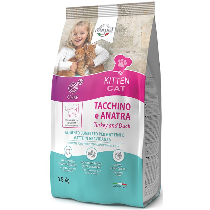 CHEF GRAIN FREE KITTEN 1,5KG
