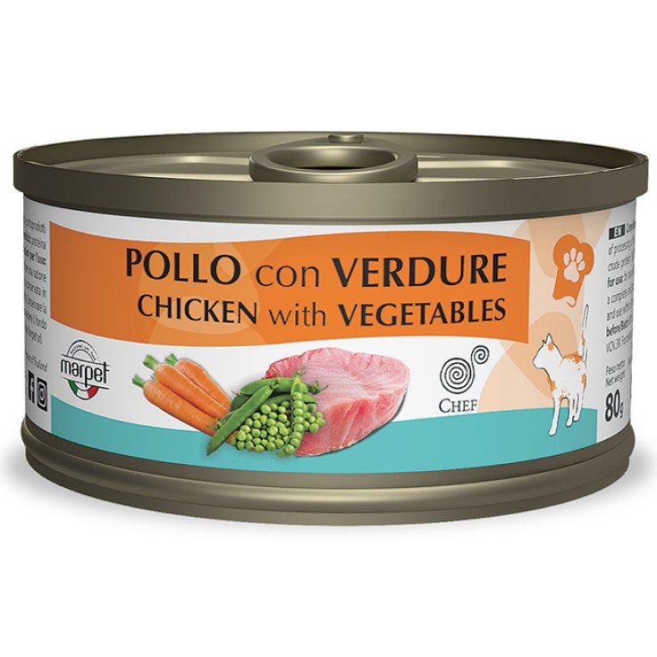 POLLO CHEF CON VERDURAS 80G