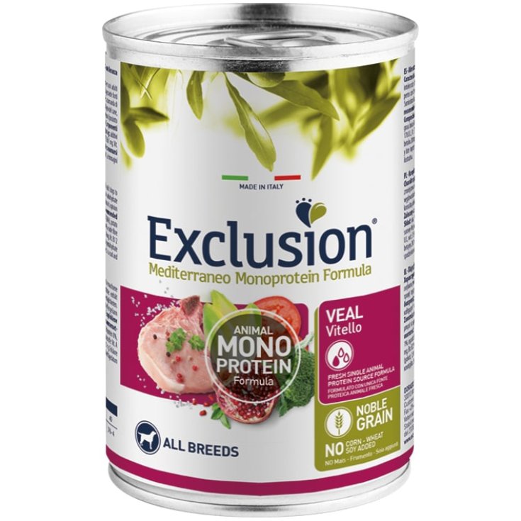 EXCLUSIÓN M TERNERA ADULTA 400G