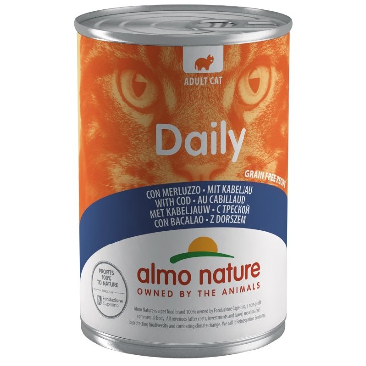 DAILY CAT MERLUZZO 400G
