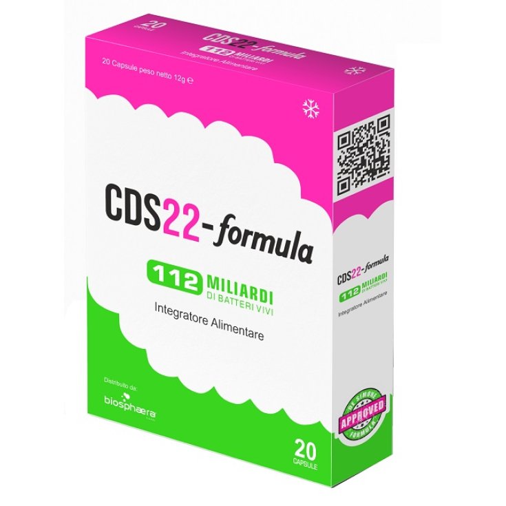 CDS22-formula 112 Mld di Batteri Vivi 20 Capsule