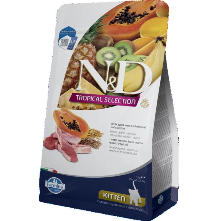 N&D CAT TROP S KITTEN LAM1,5KG