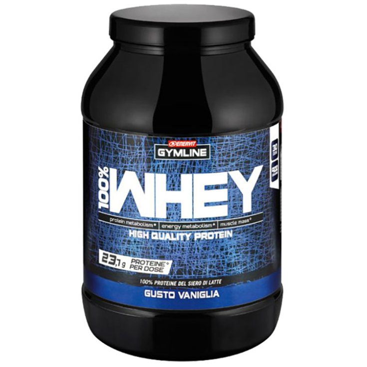 Gymline 100% Proteína Aislada Vainilla Enervit 900g