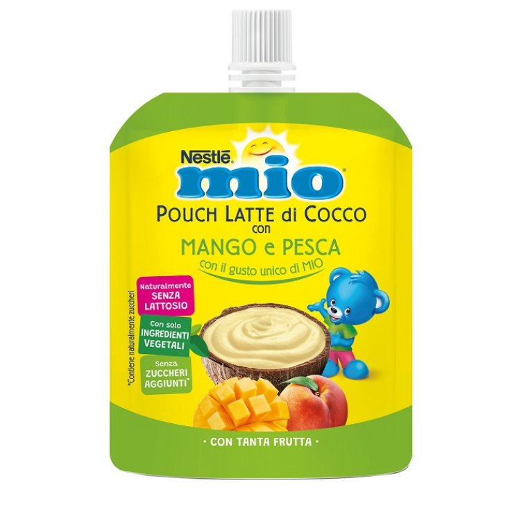 Pouch Latte di Cocco con Mango e Pesca mio 90g