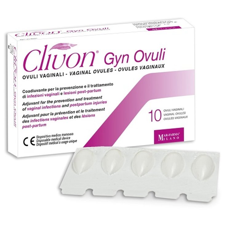 Clivon Gyn Ovuli 10 Pezzi