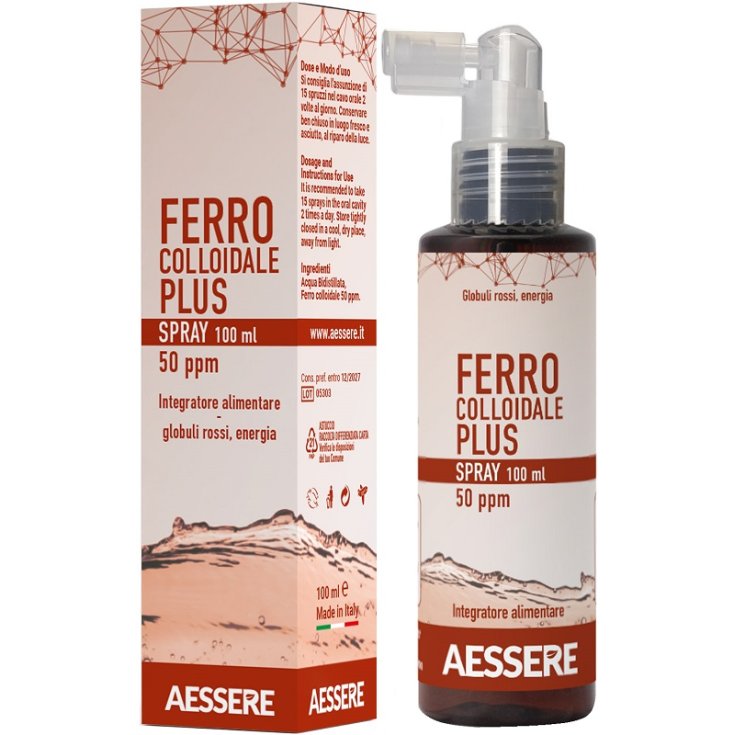 Ferro Colloidale Plus 50ppm Spray Orale 100ml