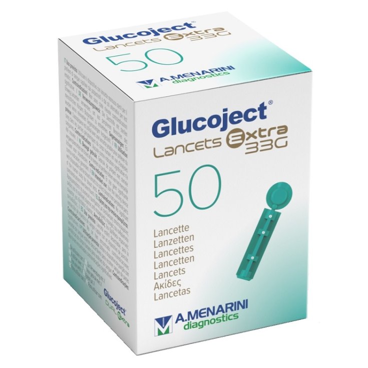 Lancette Pungidito Extra G33 Glucoject 50 Pezzi