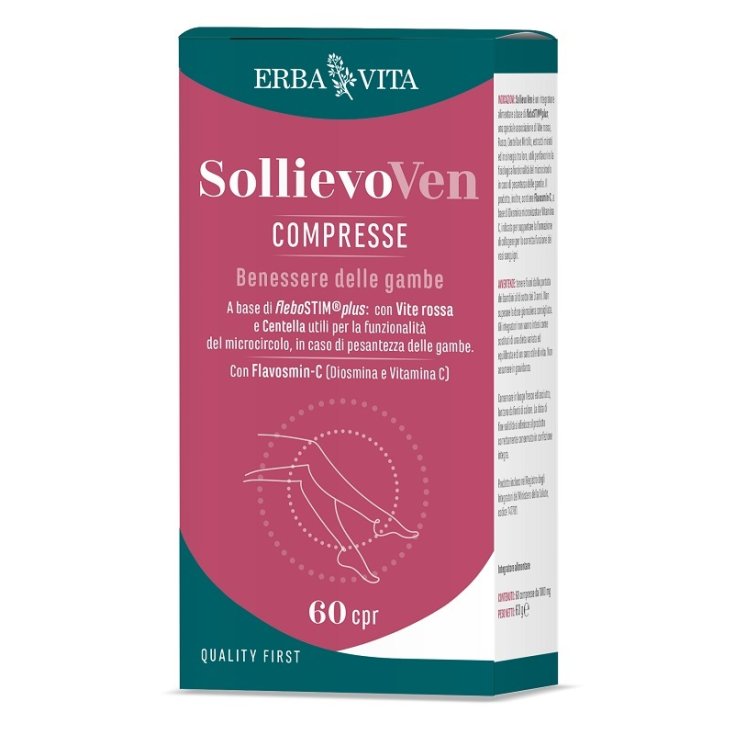 Sollievo Ven Eerba Vita 60 Compresse