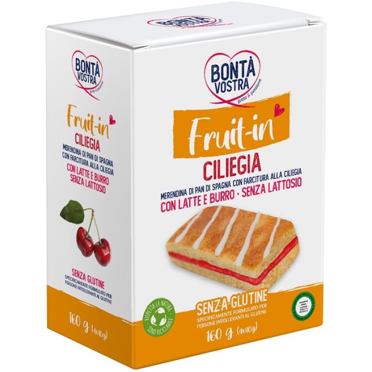 Fruit-in Ciliegia Bont&agrave; Vostrca 4x40g