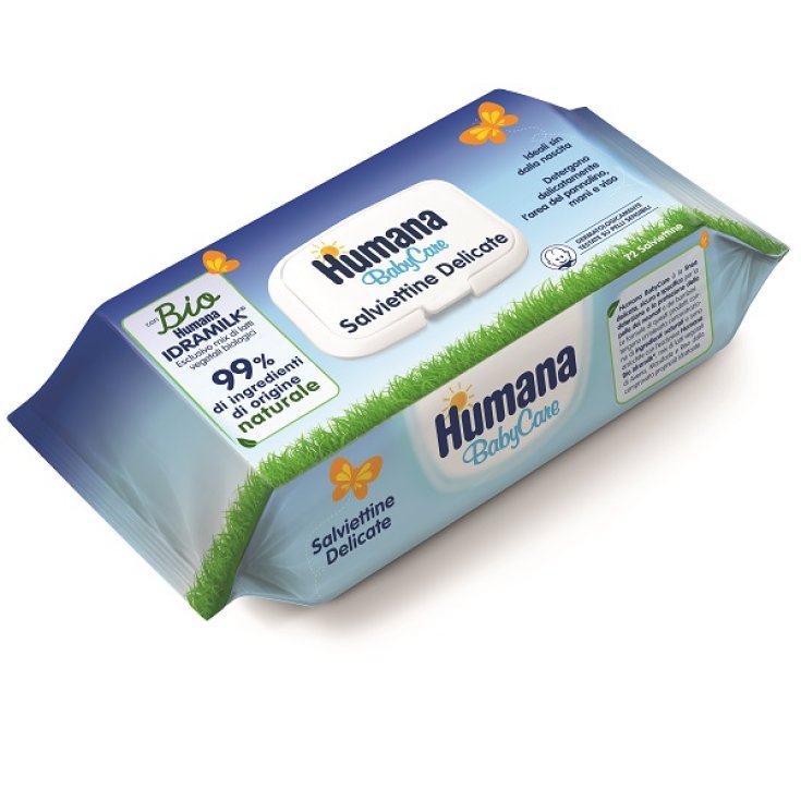 Salviettine Delicate Humana&nbsp;BabyCare 72 Pezzi