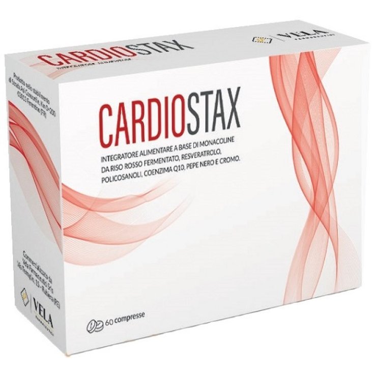 Vela Farmaceutici Cardiostax 60 Compresse Integratore Alimentare