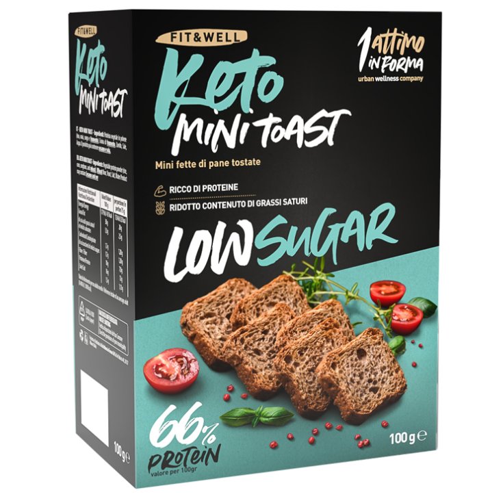 KETO MINITOAST 100G