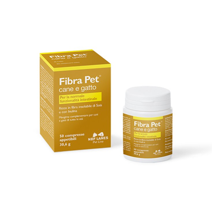 Pet® Fiber Dog And Cat NBF Lanes 50 Comprimidos Palatables