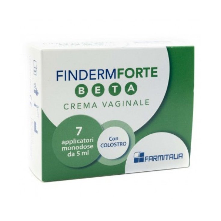 Finderm Forte Beta Crema Vaginal Farmitalia 7 Aplicadores de 5ml