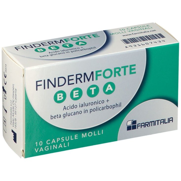 FindermForte BETA Farmitalia 10 cápsulas vaginales blandas