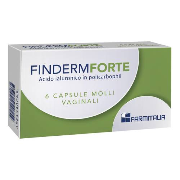 Finderm Forte Farmitalia 6 cápsulas vaginales blandas