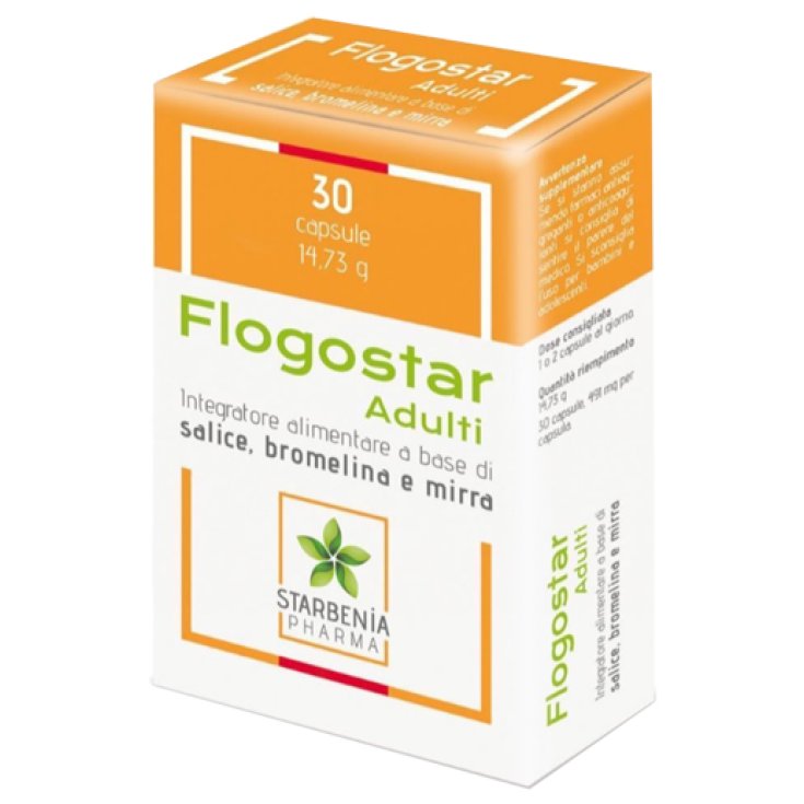 Flogostar Adultos Starbenia Pharma 30 Cápsulas