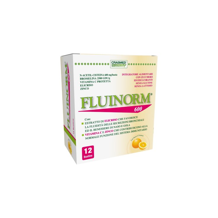 Fluinorm 600 Crasmed Pharma 12 Sobres