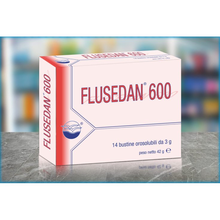 FLUSEDAN 600 14 Sobres Orosolubles