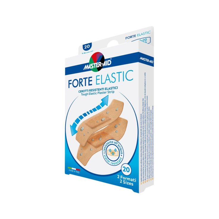 MASTER-AID® FORTE ELASTIC 20 Parches 2 Tamaños