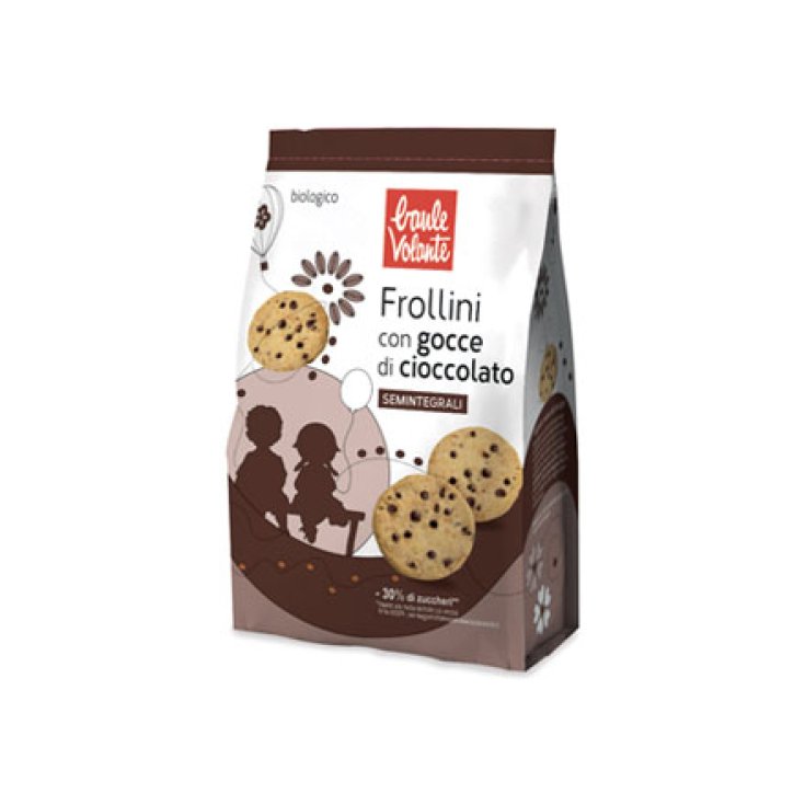 Galletas Dulces Con Gotas De Chocolate Baule Volante 300g