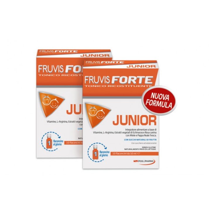 Fruvis Forte Junior POOL PHARMA 10 Viales 10ml