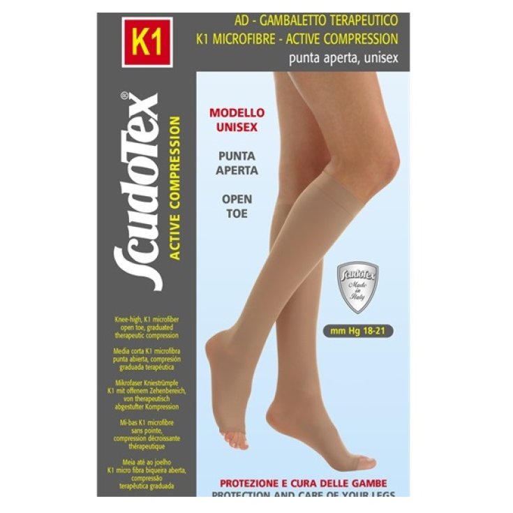 K1 Hasta la Rodilla Microfibra Punta Abierta ScudoTex Beige Talla 3