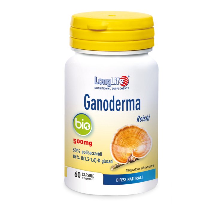 Ganoderma Bio 500mg 60 Cápsulas Vegetarianas