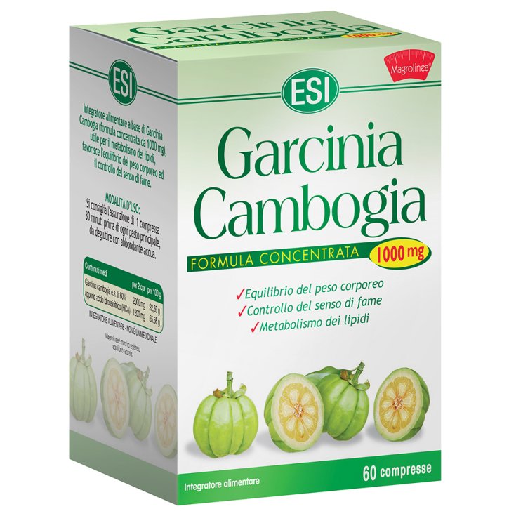 Garcinia Cambogia 1000mg Esi 60 Comprimidos