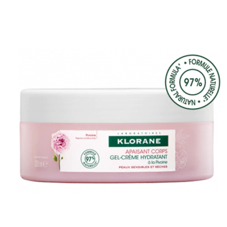 Klorane Gel Crema Hidratante Peonía 200ml