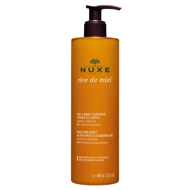 Rêve De Miel® Nuxe Gel Limpiador Rostro Y Cuerpo 400ml