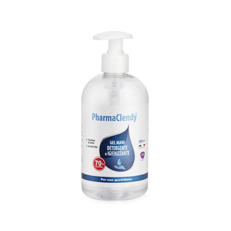 PharmaClendy Higienizante Gel Limpiador de Manos 500ml
