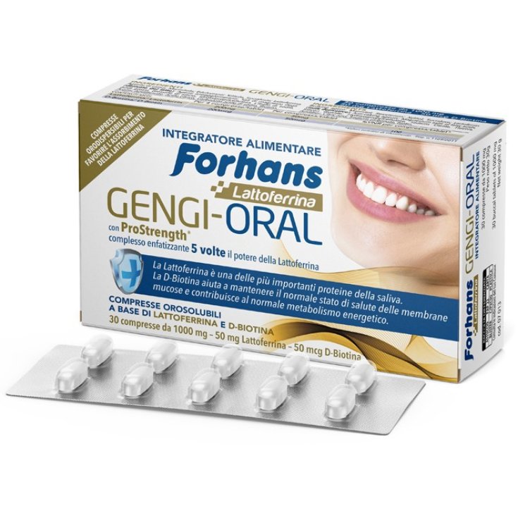 Lactoferrina Gengi-Oral Forhans 30 Comprimidos