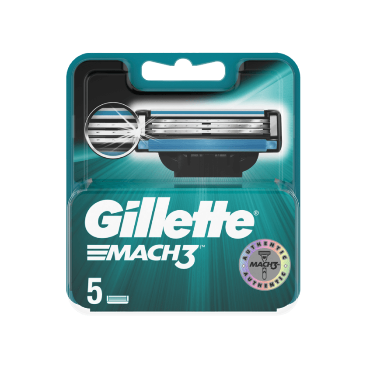Nuevas cuchillas de repuesto MACH3 GILLETTE 5