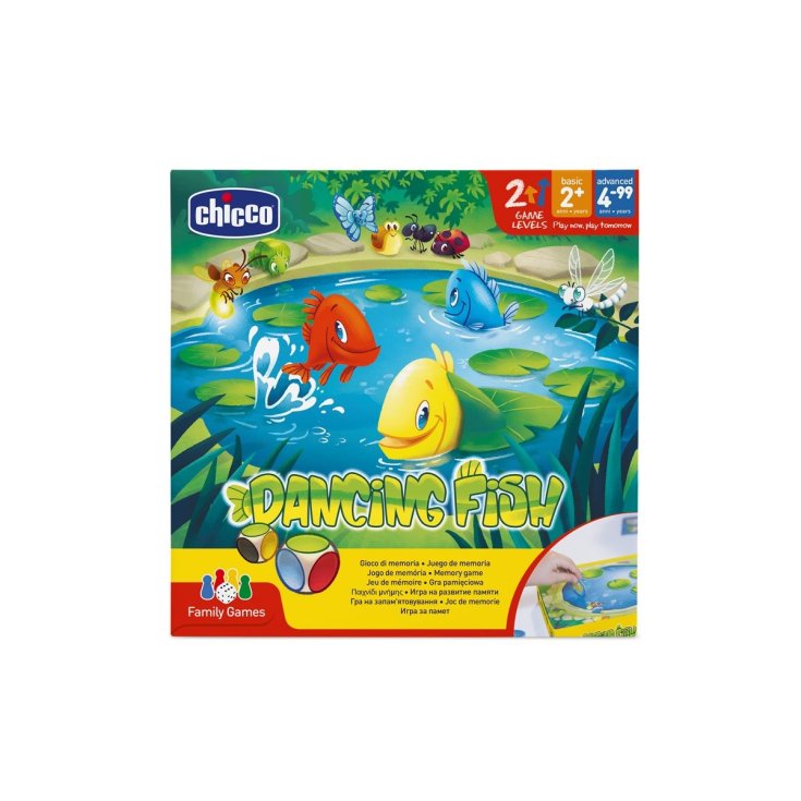 Juegos familiares de peces bailarines CHICCO 2A +