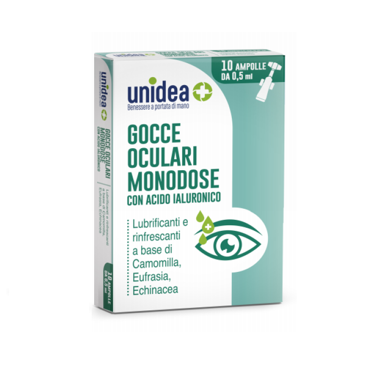 GOTAS PARA LOS OJOS MONODOSIS unidea 10 Ampollas