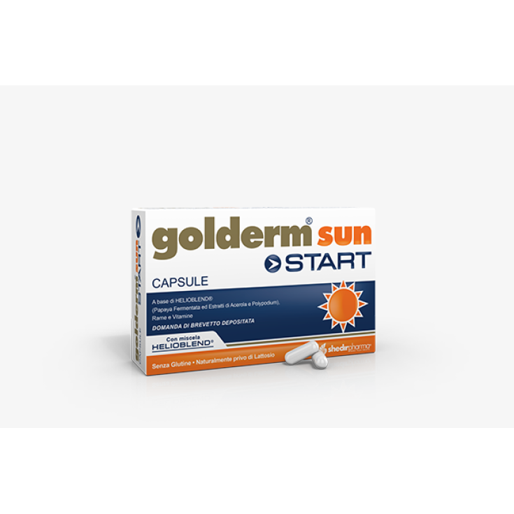 Golderm® Sun Star ShedirPharma® 30 Cápsulas