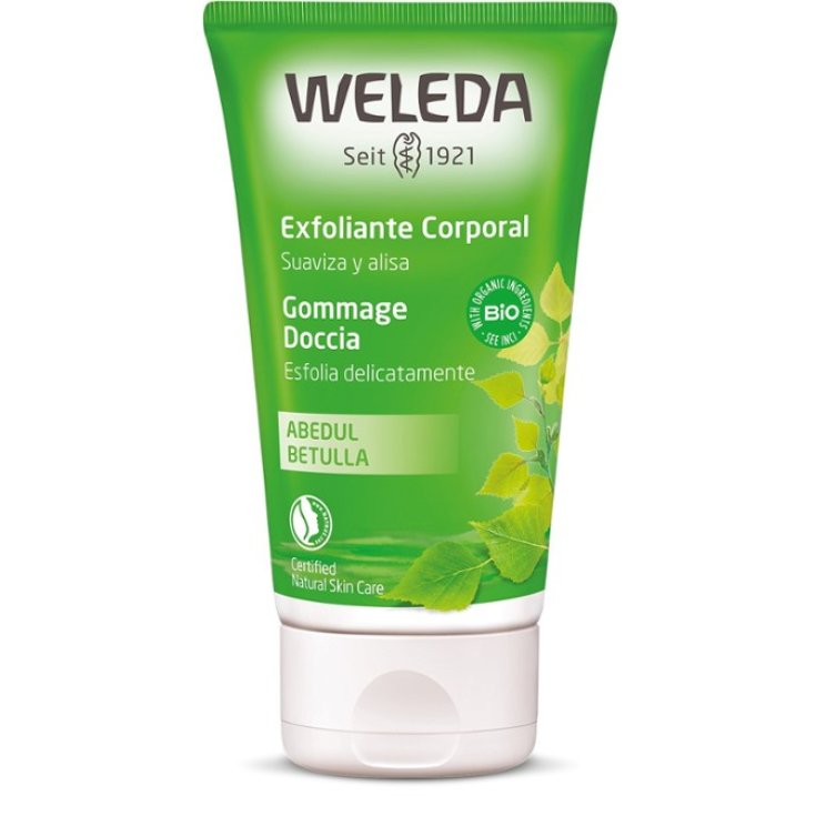 Exfoliante de ducha de abedul Weleda 150ml