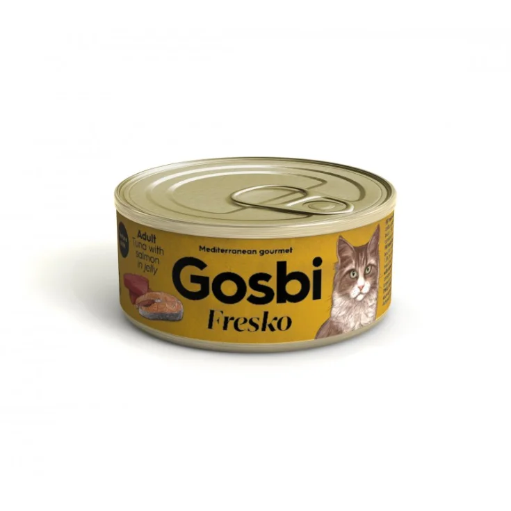Gosbi Fresko Adult Atun Con Salmon En Patè GOSBI PetFood 70g