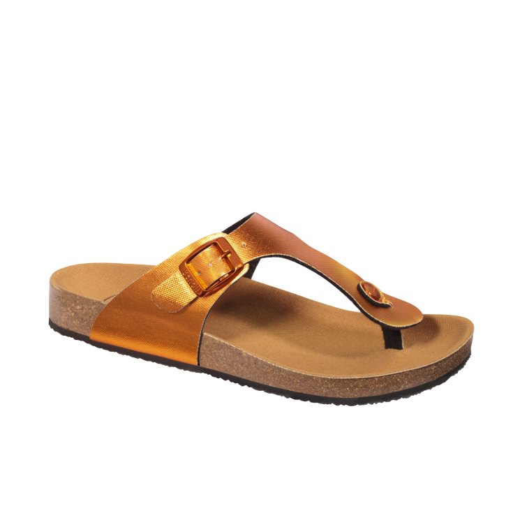 Chanclas Verde Scholl® Bioprint® Cobre Chanclas Mujer Talla 40