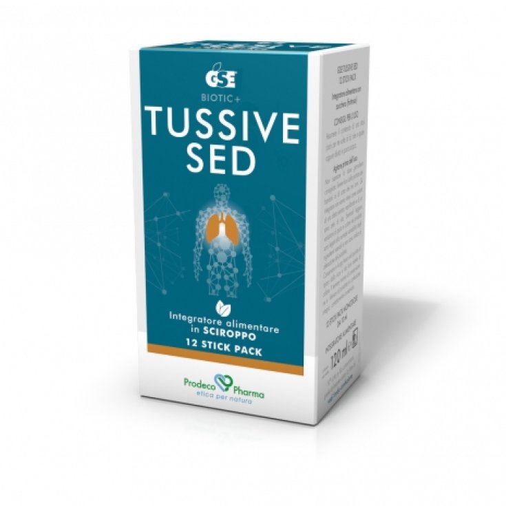 GSE TUSSIVE SED Prodeco Pharma 12 Stick Pack De 10ml