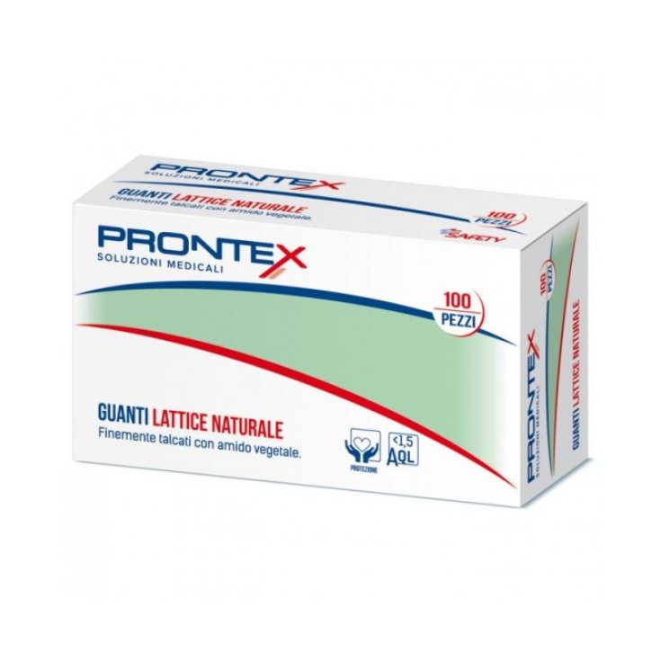 Prontex Guantes Latex Natural Talla Grande 100 Piezas