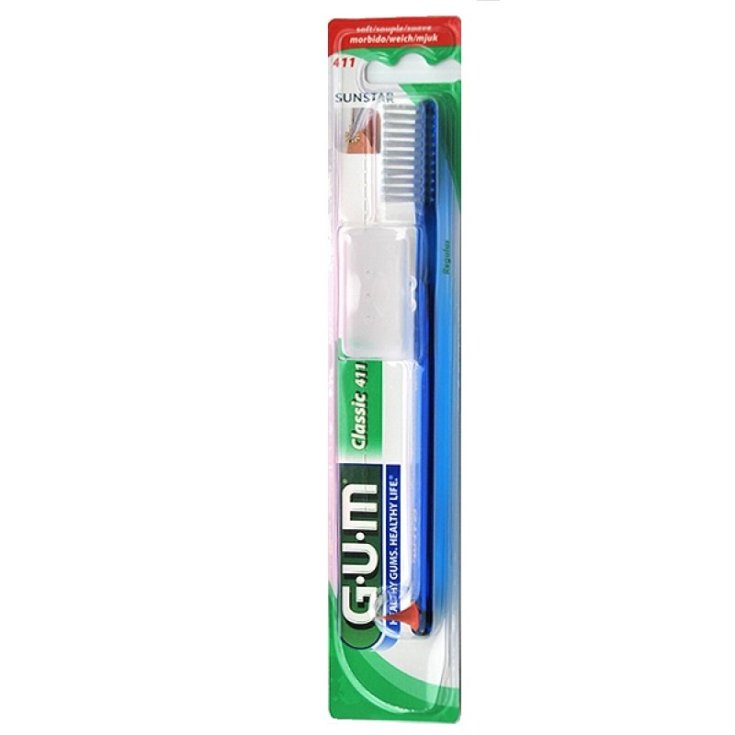 GUM® Classic 411 Regular Sunstar 1 Cepillo de dientes