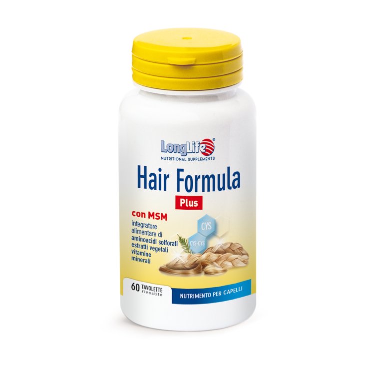 Hair Formula Plu LongLife 60 Comprimidos Recubiertos