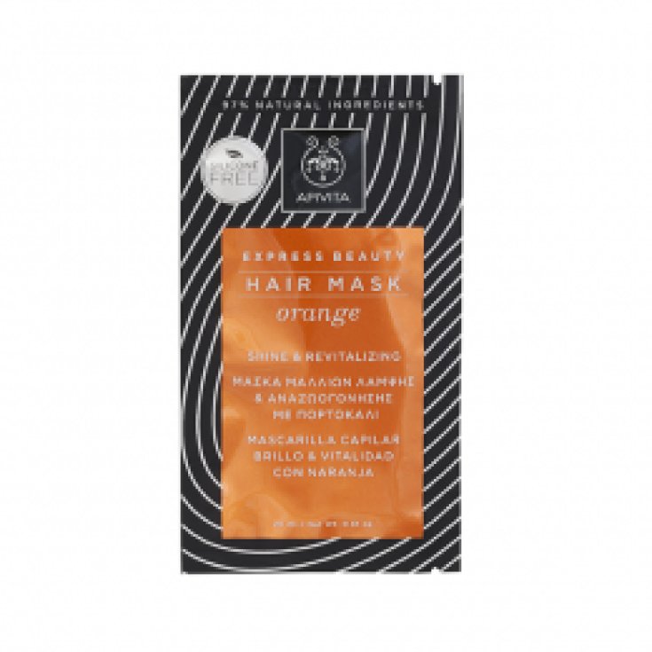 Express Beauty Mascarilla Capilar Naranja Apivita 20ml