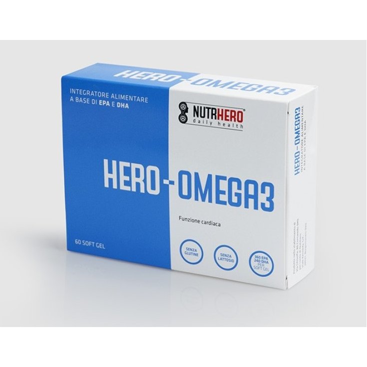 Hero Omega 3 NutrHero 60 Cápsula blanda